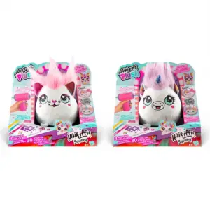 Airbrush Plush színezhező állatok - Hairiffic puha pajti - többféle