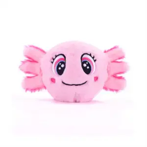 Bouncibles pattogó plüss labda - Bubbles, a rózsaszín axolotl