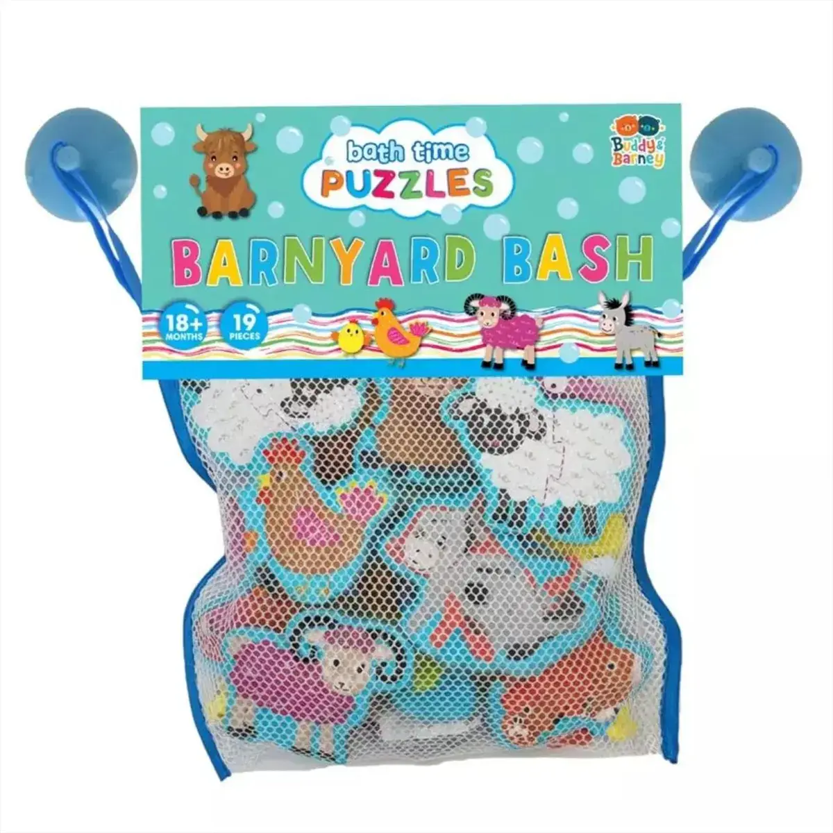 Buddy & Barney Fürdőjáték puzzle - Istálló