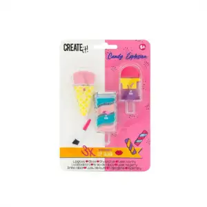 Canenco Create It! Candy szájfények jégkrémben, 3 db