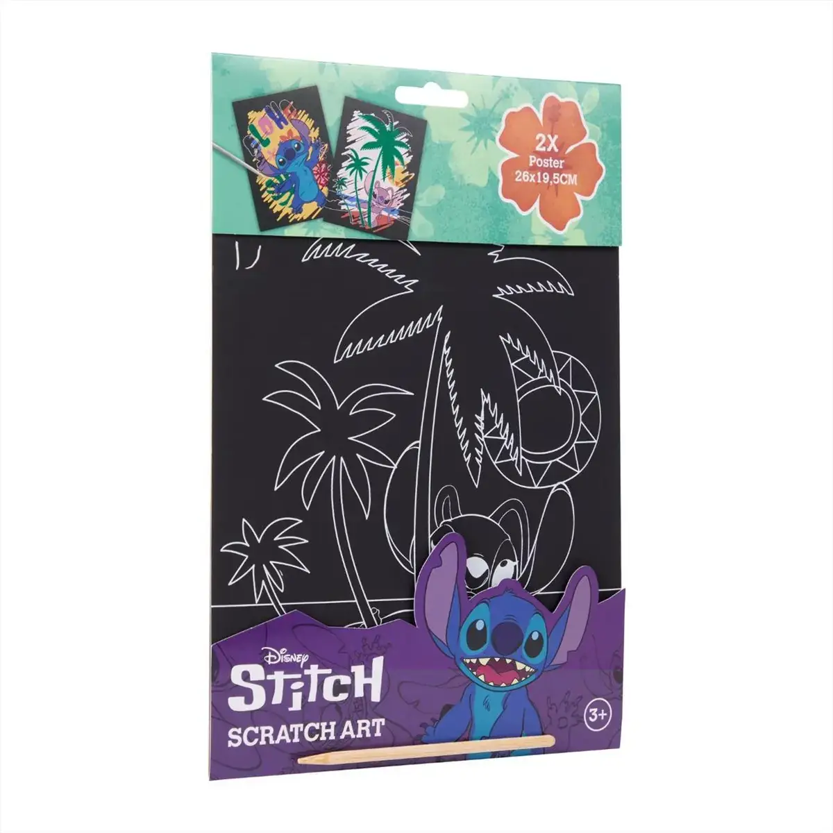 Canenco Stitch Képkarc poszter, 29x15 cm, 2 db-os