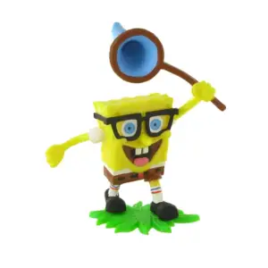 Comansi SpongyaBob lepkehálóval figura