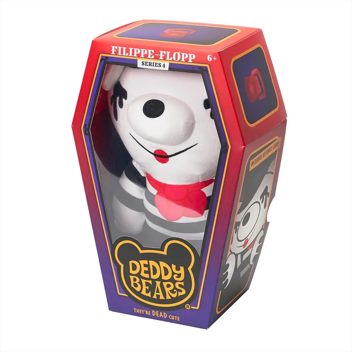 Deddy Bears plüss koporsóban, 4. sorozat, 30 cm-es - Flippe-Flop