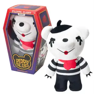 Deddy Bears plüss koporsóban, 4. sorozat, 30 cm-es - Flippe-Flop
