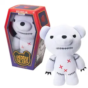 Deddy Bears plüss koporsóban, 4. sorozat, 30 cm-es - HexBear