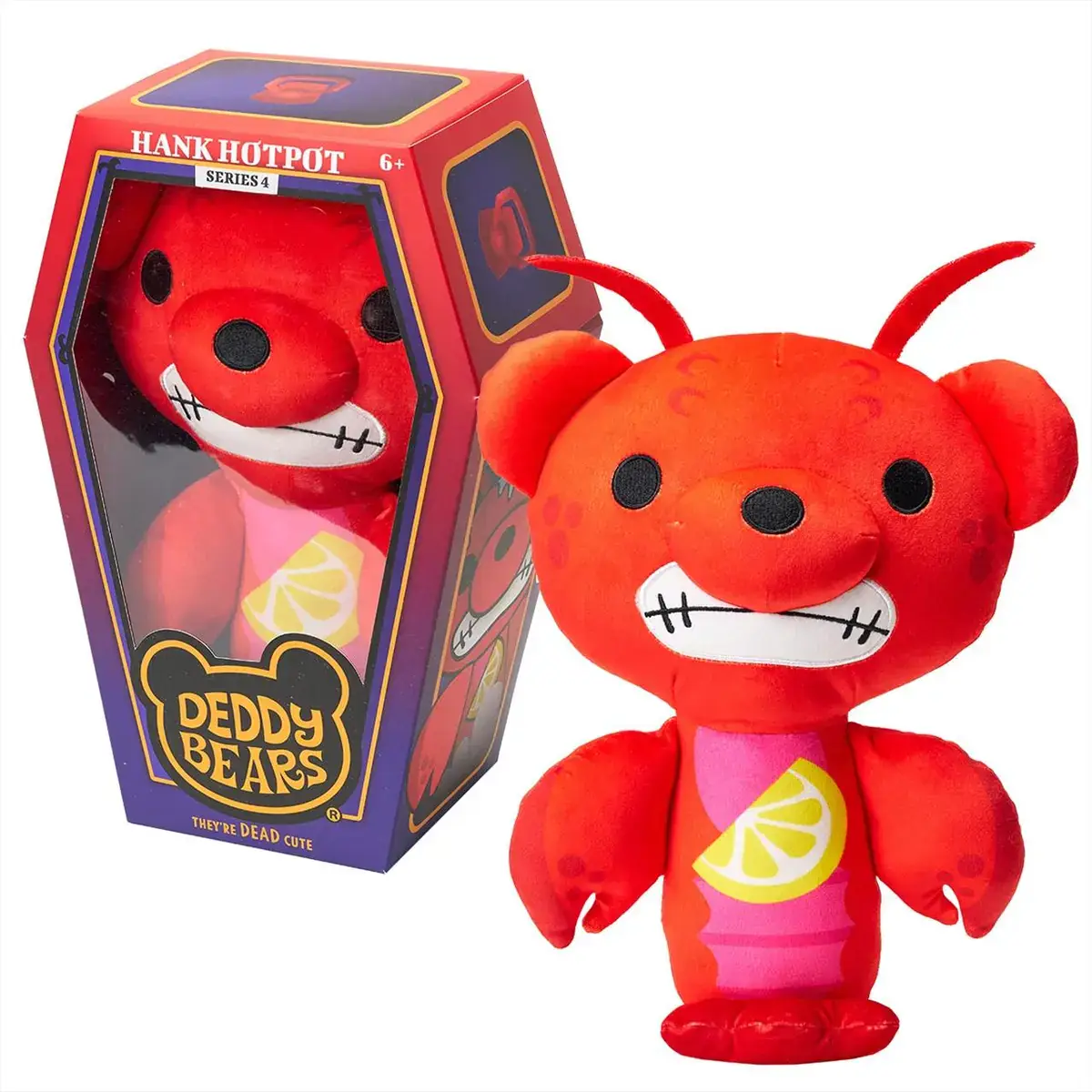 Deddy Bears plüss koporsóban, 4. sorozat, 30 cm-es - Hotpot