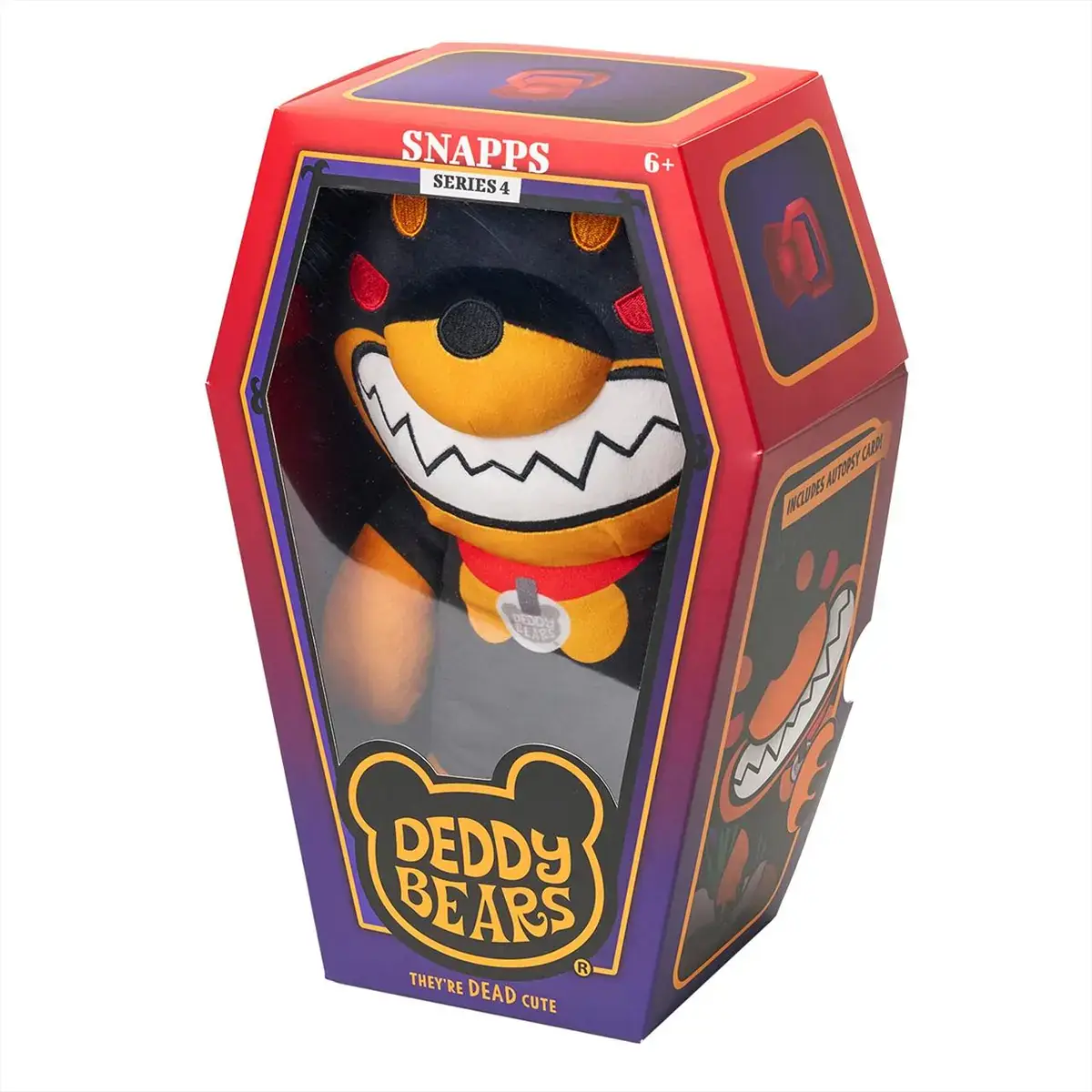 Deddy Bears plüss koporsóban, 4. sorozat, 30 cm-es - Snappers