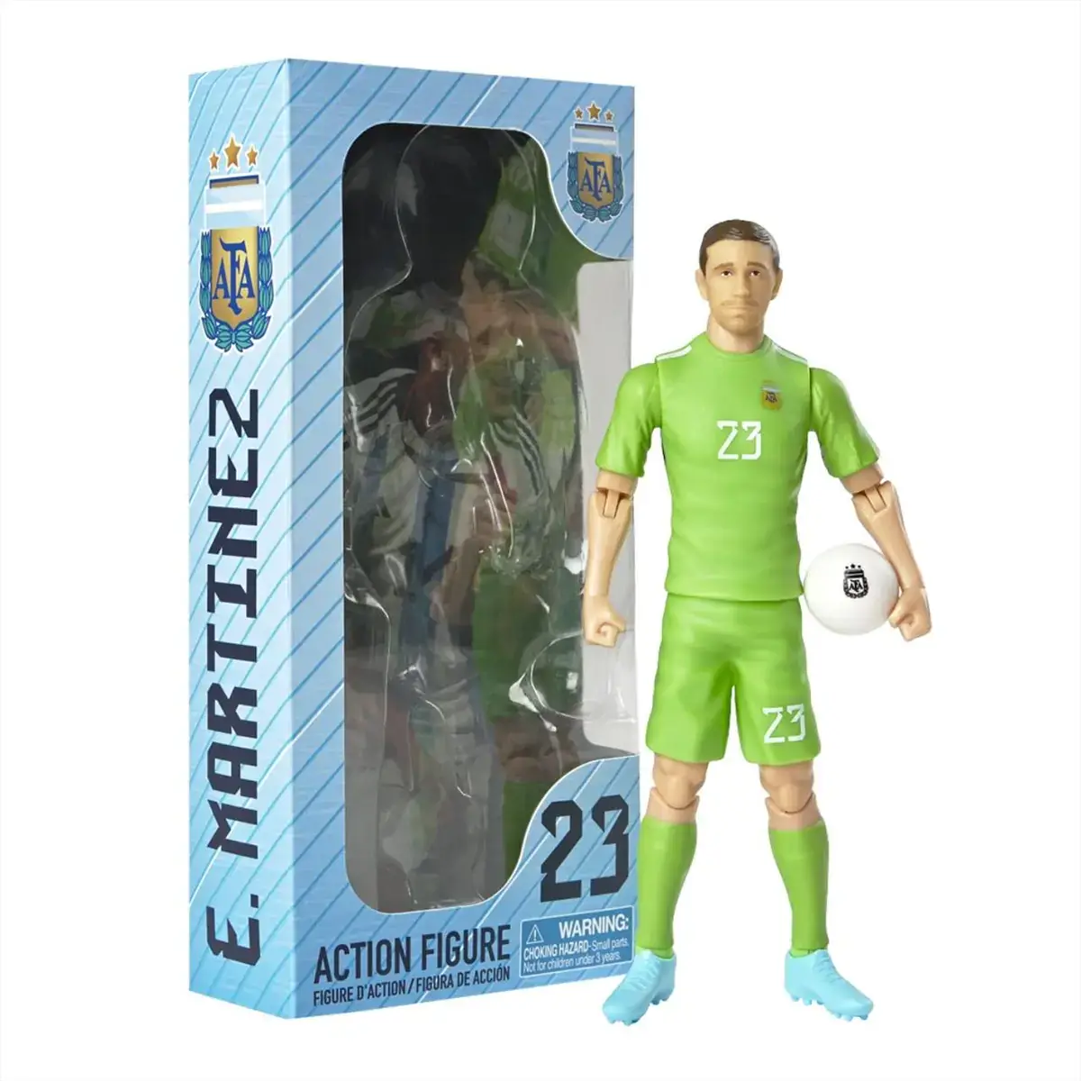 Focista akciófigura, 20 cm - Argentína, Emiliano Martinez 23