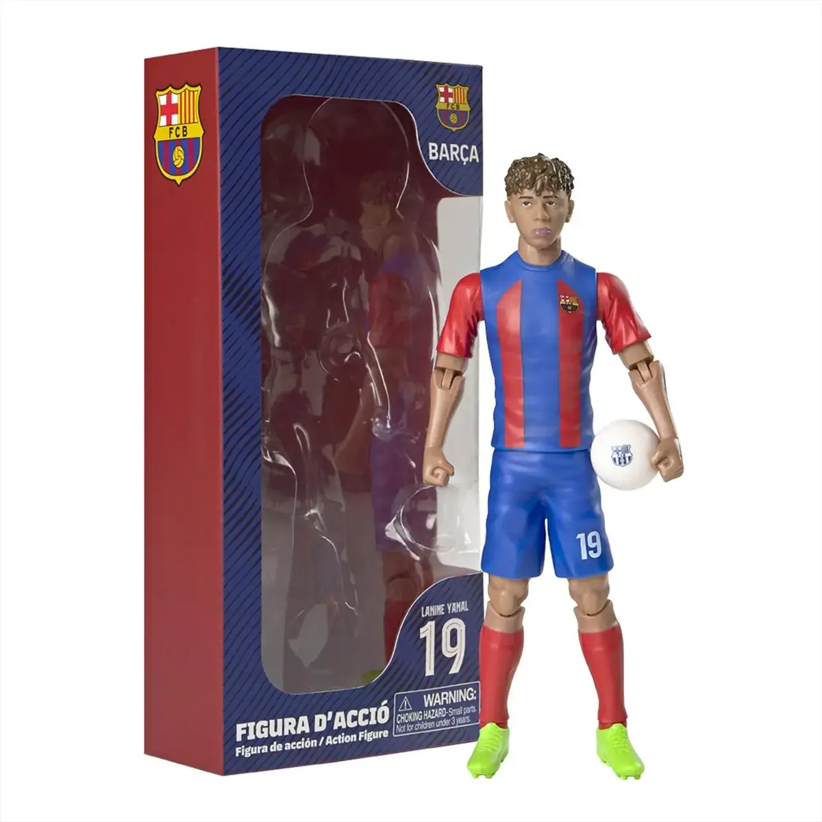 Focista akciófigura, 20 cm - FC Barcelona, Lamine Yamal 19