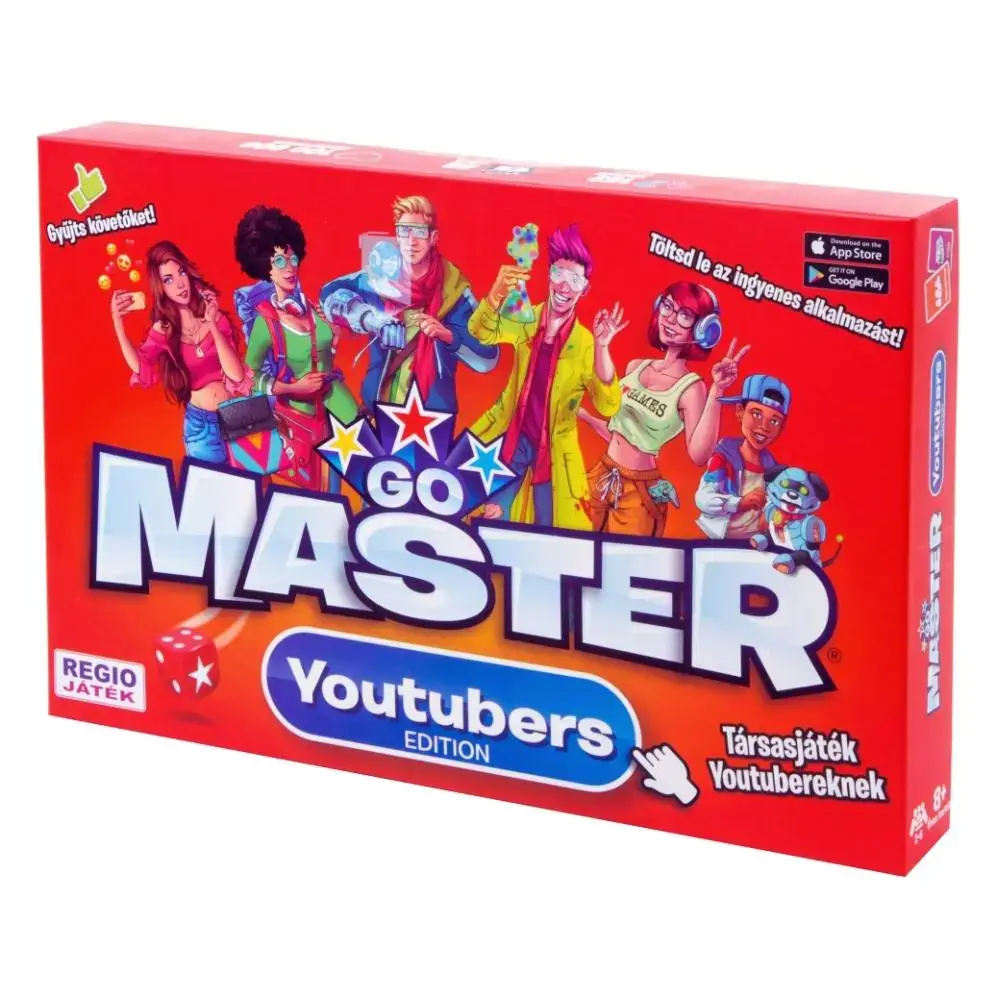 Go Master Youtubers társasjáték