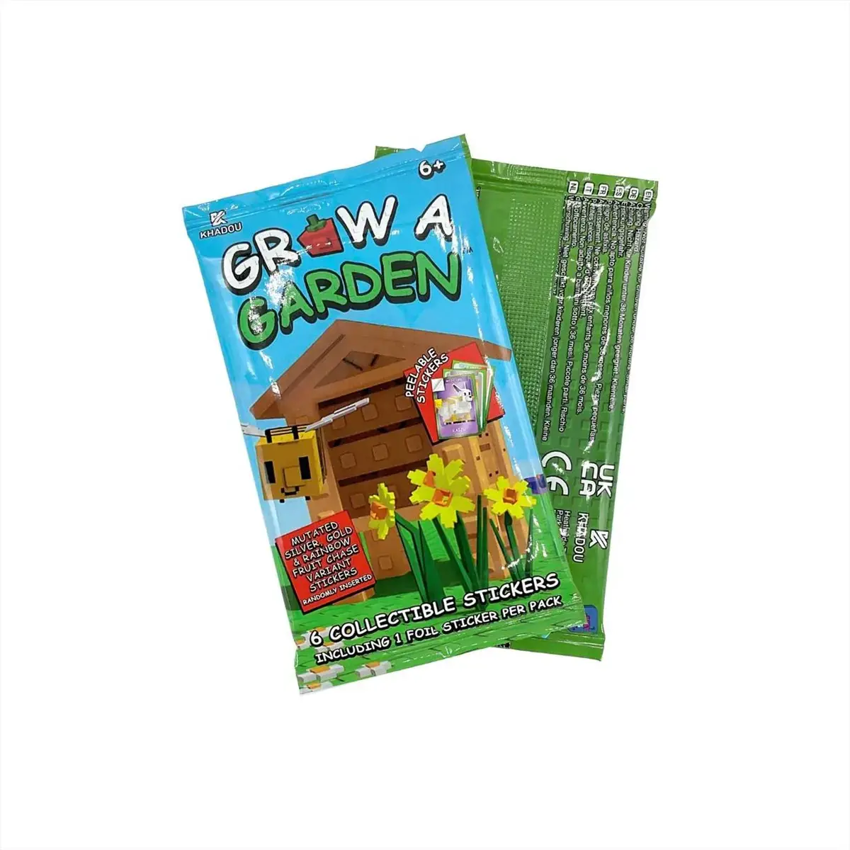 Grow a garden matrica csomag bónusz kártyával