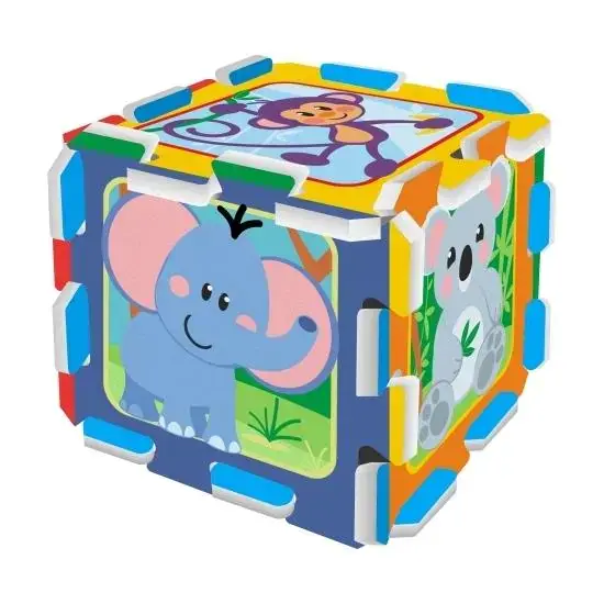 Habszivacs szőnyeg puzzle - Vidám állatkert