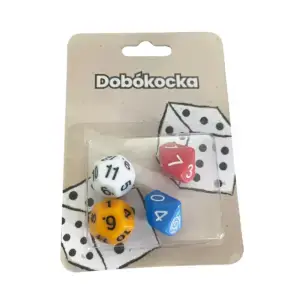 Hope Winning sokoldalú dobókocka csomag - 2 db 10 oldalas és 2 db 12 oldalas