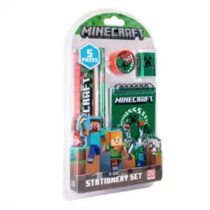 Írószer készlet, 5 db-os - Minecraft