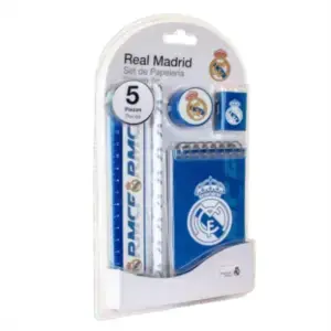 Írószer készlet, 5 db-os - Real Madrid