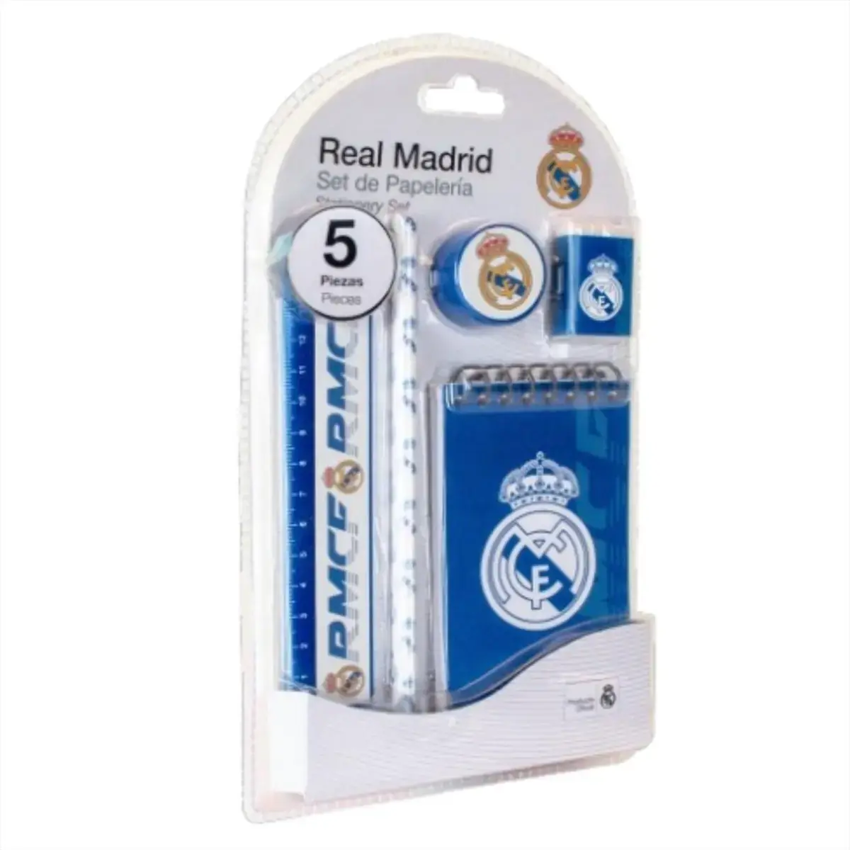 Írószer készlet, 5 db-os - Real Madrid