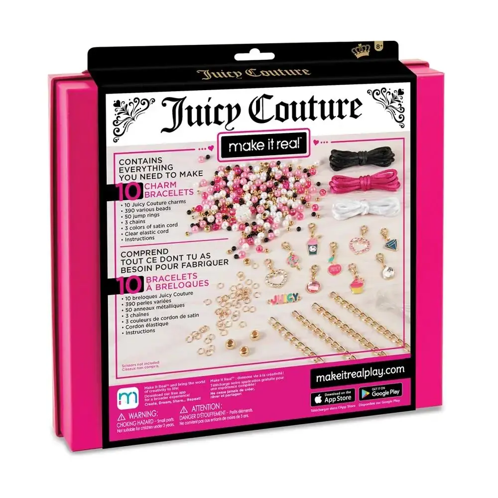 Make It Real Juicy Couture Pink és csillogó ékszerek