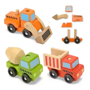 Melissa & Doug Fa jármű, Építkezés