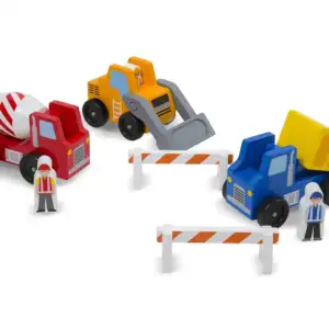 Melissa & Doug Fa jármű, Építkezés és munkagépek