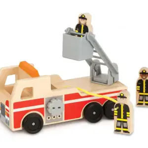 Melissa & Doug Fa jármű, Létrás tűzoltóautó
