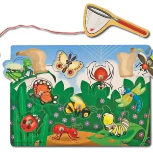 Melissa & Doug Fa készégfejlesztő játék, Mágneses lepkeháló