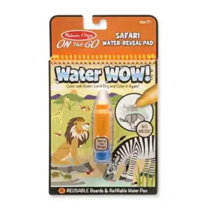 Melissa & Doug Kreatív játék, Rajzolás vízzel, szafari