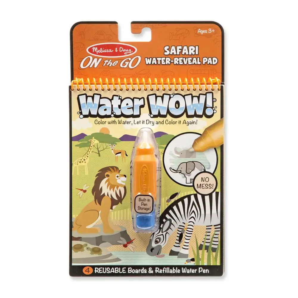Melissa & Doug Kreatív játék, Rajzolás vízzel, szafari