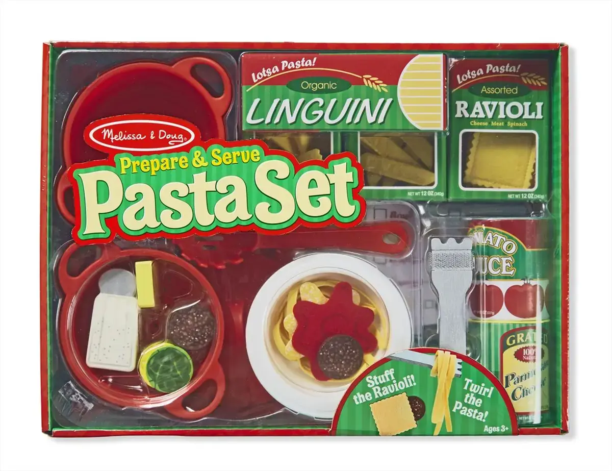 Melissa & Doug Sütés-főzés, Tésztafélék