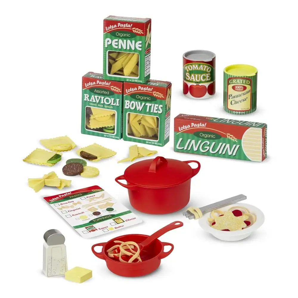 Melissa & Doug Sütés-főzés, Tésztafélék