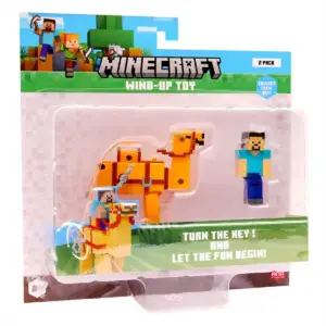 Minecraft 3D figura felhúzható állattal, 2. sorozat - többféle