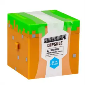 Minecraft meglepetés kapszula figurákkal, 7 cm