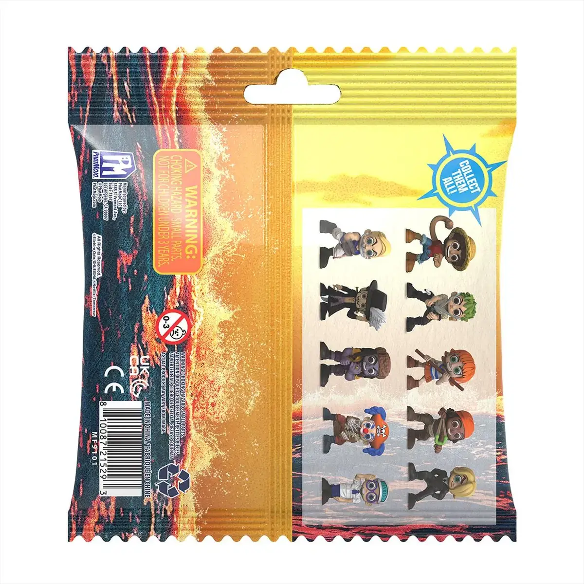 One Piece mini figurák meglepetés tasakban, 1 db - többféle