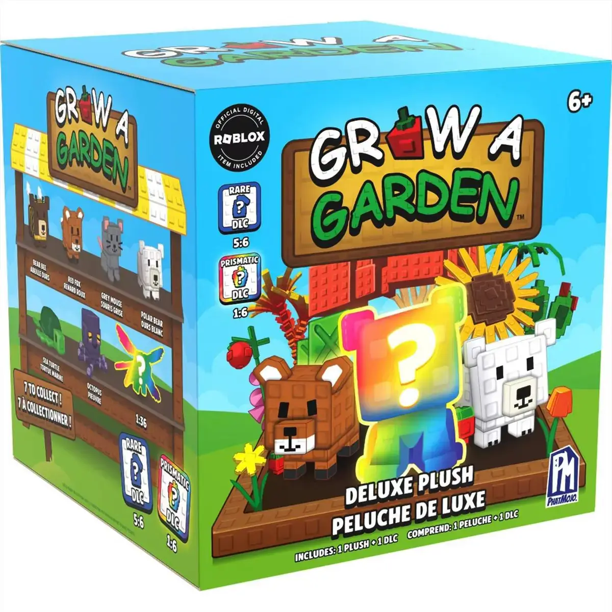 Phatmojo Grow a Garden Meglepetés plüssfigura DLC kóddal - 20 cm