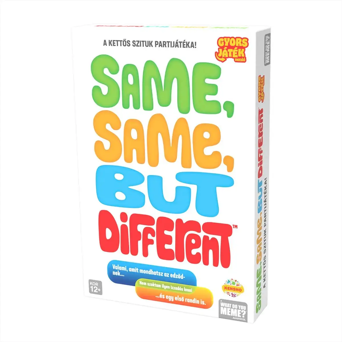 Same Same But Different - Quick Play kiadás parti társasjáték