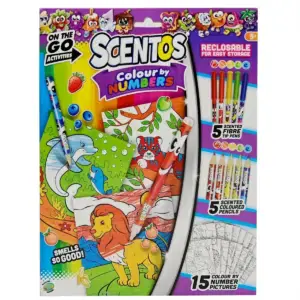 Scentos Színezhető számkifestő