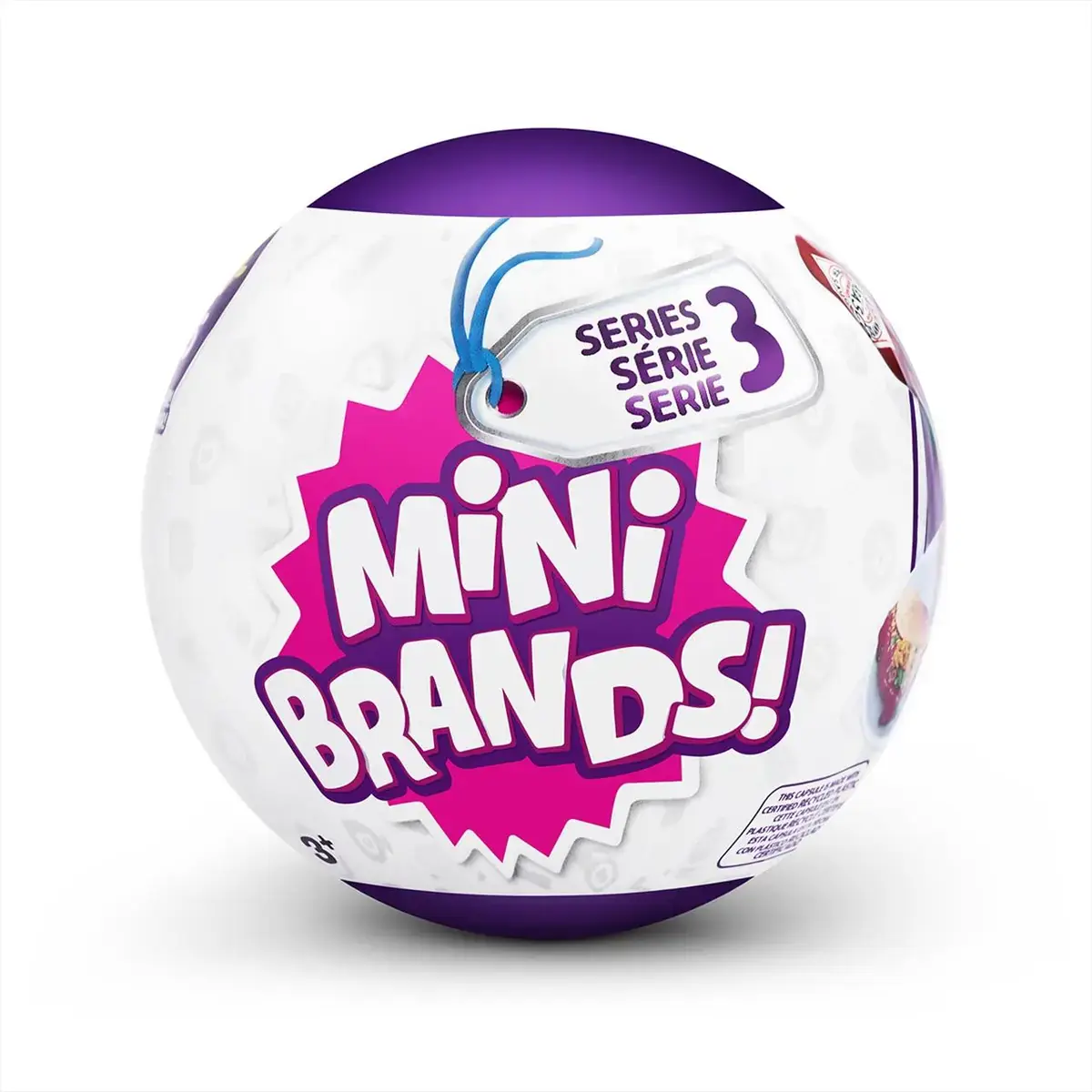 Shopping Mini Brands mini világmárkák meglepetés csomag, 5 db-os - 3. széria