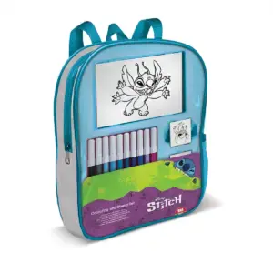 Stitch bélyegző szett hátizsákban
