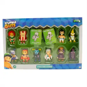Stumble Guys meglepetés mini figura csomag, 12 db, 3. sorozat