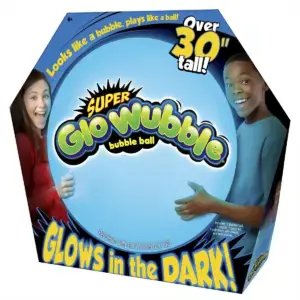 Világító Super Glo Wubble, 75 cm - kék