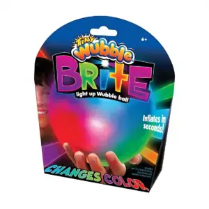 Világító Tiny Wubble, 30 cm - színváltós LED fénnyel