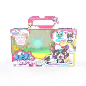 Washy Friends Color Reveal Pancsoló cicusok káddal és 5 kiegészítővel - Cirmi