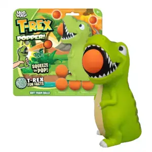 Zing Popper - T-Rex kilövő labdákkal