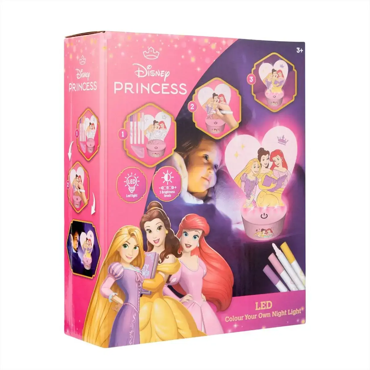Canenco Disney Hercegnők Csináld magad Éjjeli lámpa